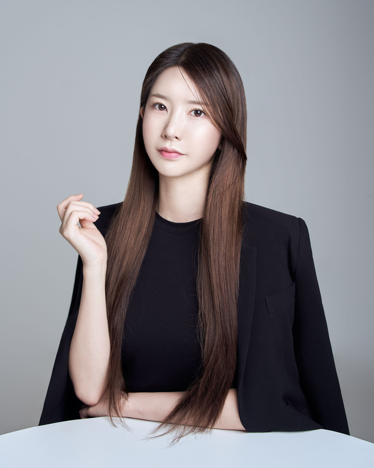 라미에르 붙임머리 시술 모습
